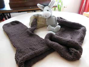 Knitted Mittens - Last Attempt