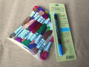 Sublime Stitching Fine Tip Iron-on Transfer Pen & Floss
