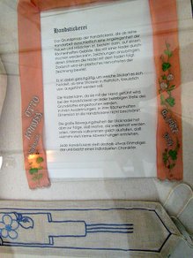 Embroidery Museum, Eibenstock, Hand Embroidery