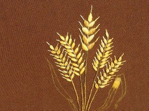 Embroidering Wheat Five Ways