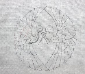 Embroidery, Design Transfer, Lightbox, Tracing on a Notebook Screen